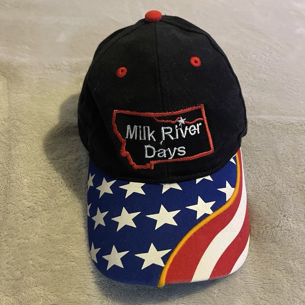 Otto Hat Men One Size Black Adjustable‎ Trucker Baseball Cap Lightweight USA